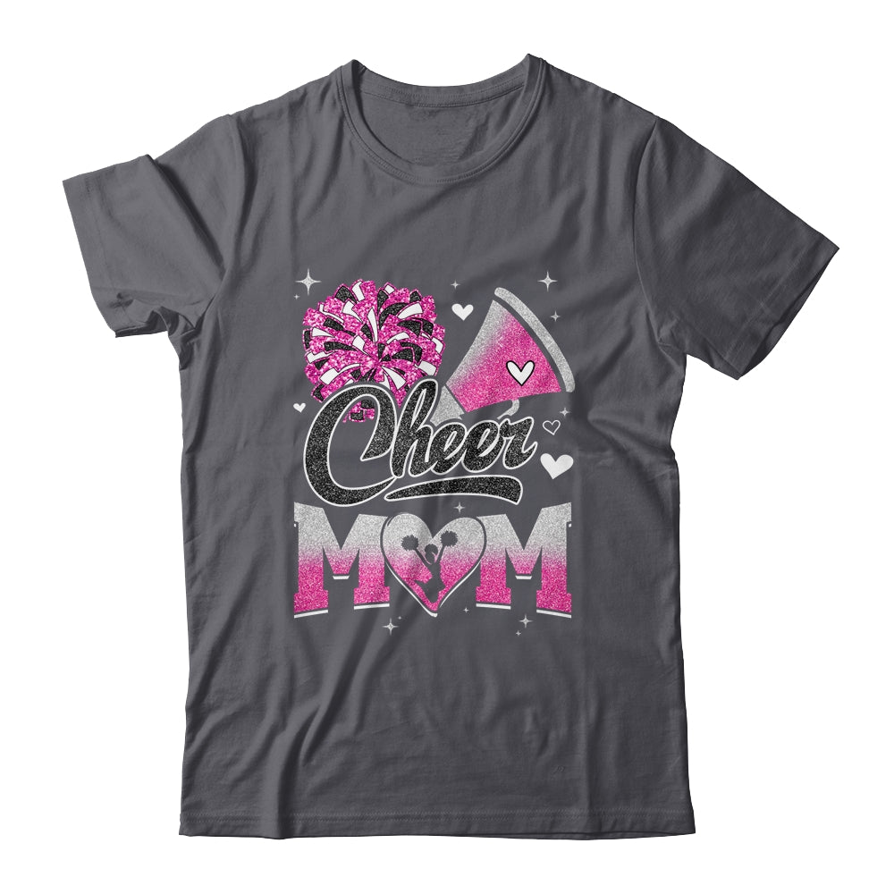 Cheer Mom Pink Cheerleading Football For Women Graphic Shirt & Tank Top | siriusteestore