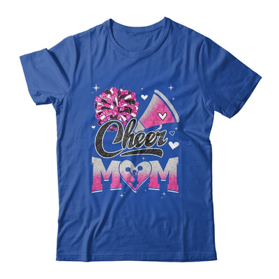 Cheer Mom Pink Cheerleading Football For Women Graphic Shirt & Tank Top | siriusteestore