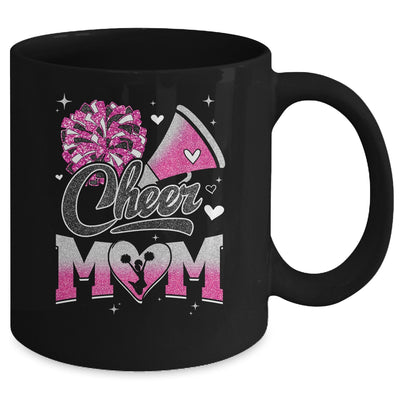 Cheer Mom Pink Cheerleading Football For Women Graphic Mug | siriusteestore