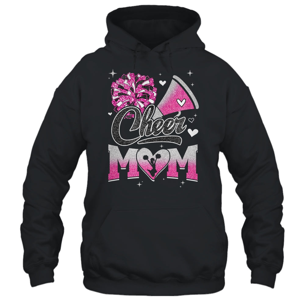 Cheer Mom Pink Cheerleading Football For Women Graphic Shirt & Tank Top | siriusteestore