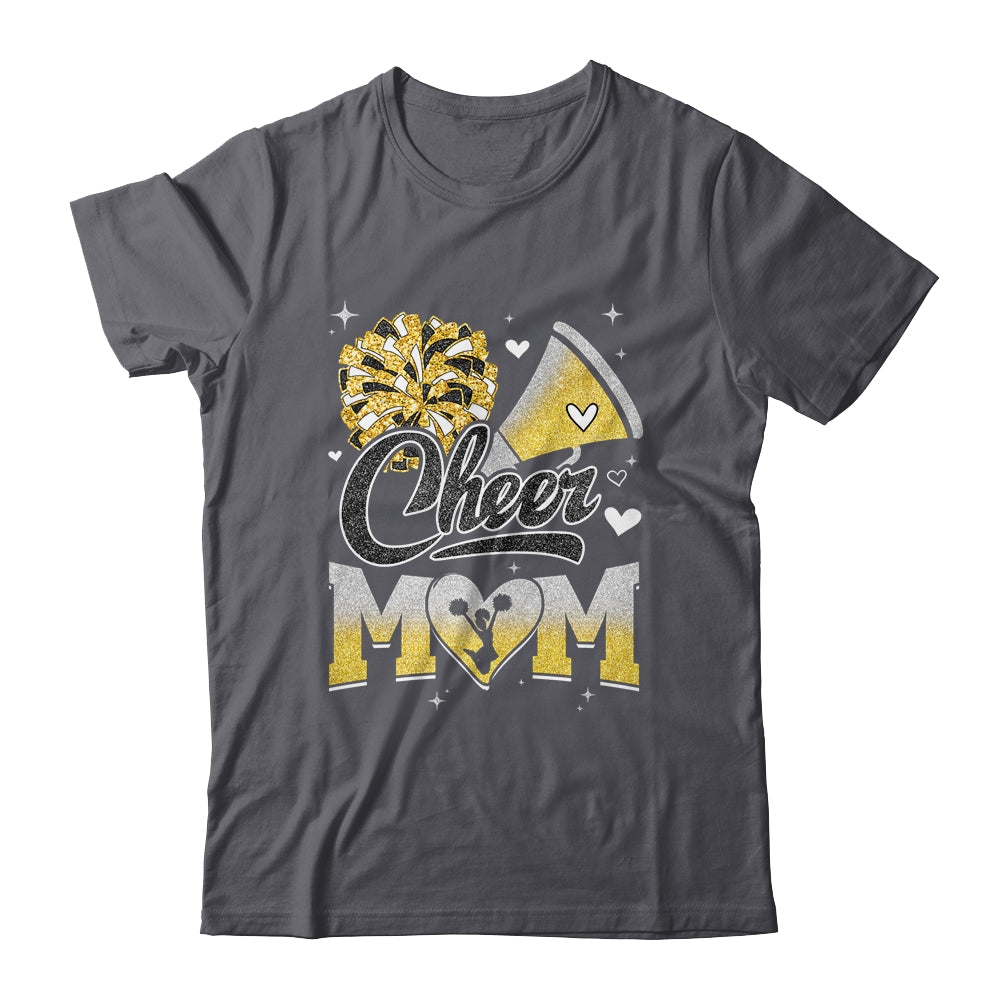 Cheer Mom Yellow Cheerleading Football For Women Graphic Shirt & Tank Top | siriusteestore