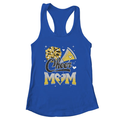 Cheer Mom Yellow Cheerleading Football For Women Graphic Shirt & Tank Top | siriusteestore