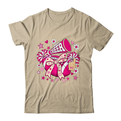 Cheer Ribbon Coquette Pink Cherring Cheer Leader Girl Women Shirt & Tank Top | siriusteestore