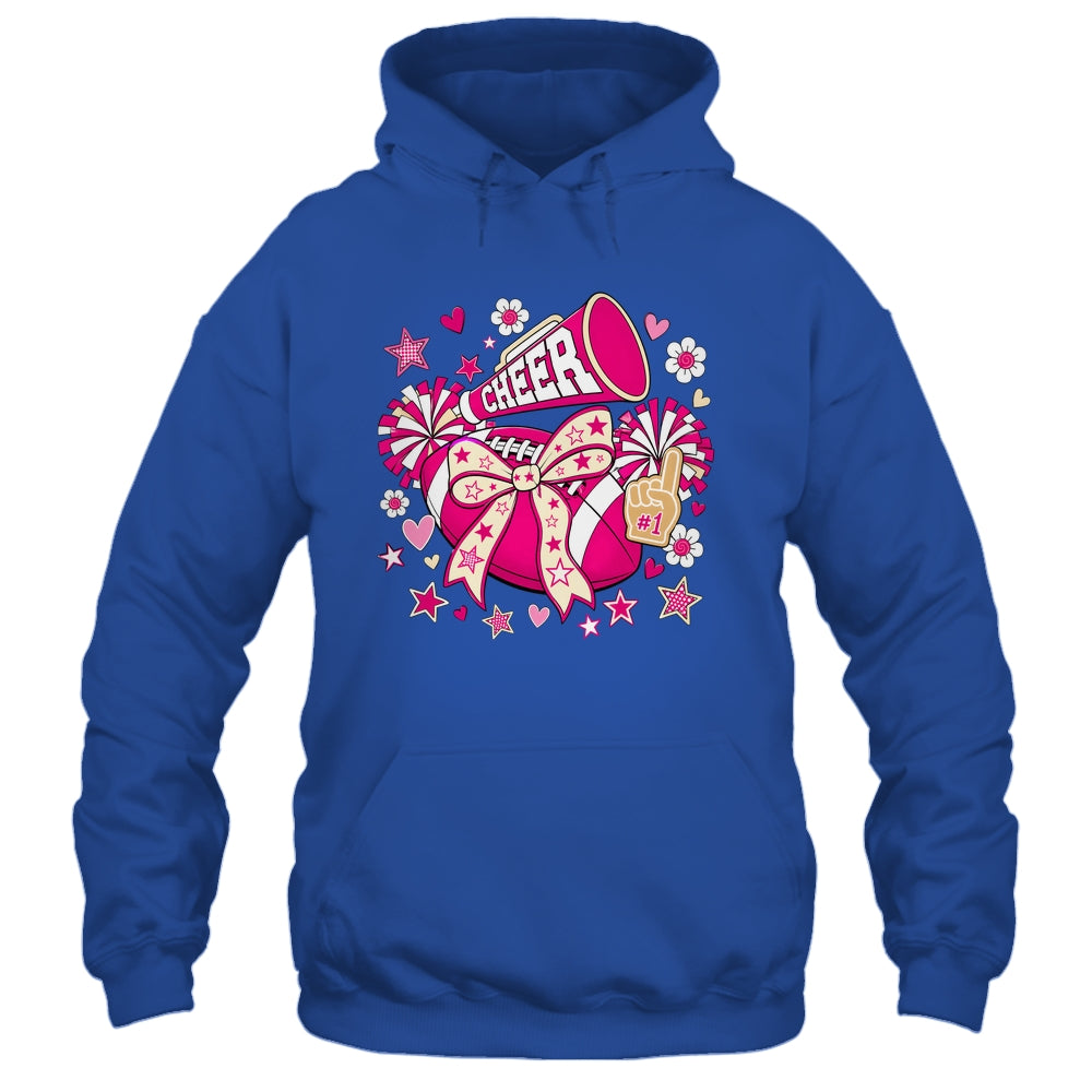 Cheer Ribbon Coquette Pink Cherring Cheer Leader Girl Women Shirt & Tank Top | siriusteestore