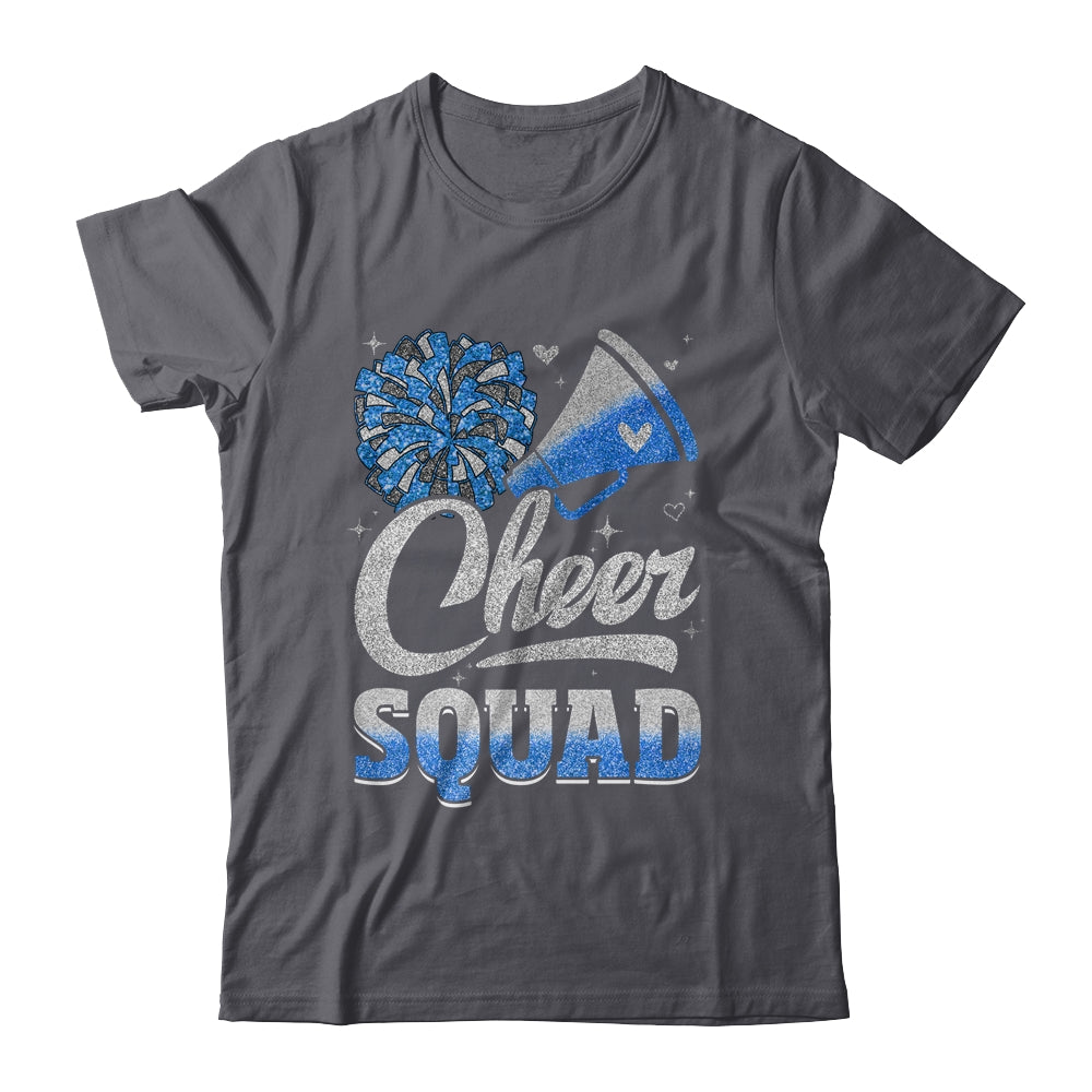 Cheer Squad Funny Cheerleader Cheerleading Blue Women Girl Shirt & Tank Top | siriusteestore