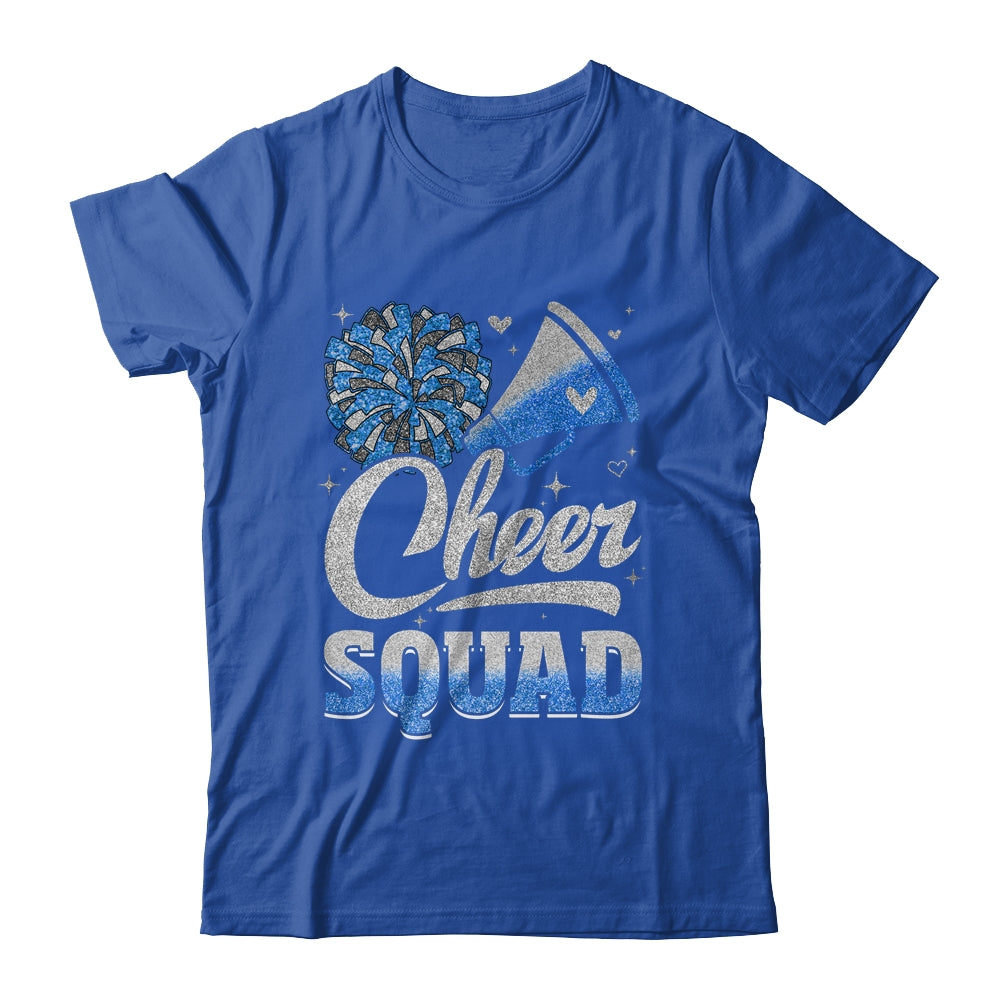 Cheer Squad Funny Cheerleader Cheerleading Blue Women Girl Shirt & Tank Top | siriusteestore