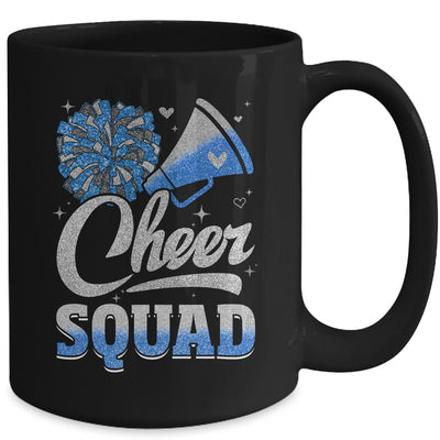 Cheer Squad Funny Cheerleader Cheerleading Blue Women Girl Mug | siriusteestore