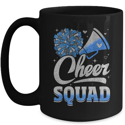 Cheer Squad Funny Cheerleader Cheerleading Blue Women Girl Mug | siriusteestore