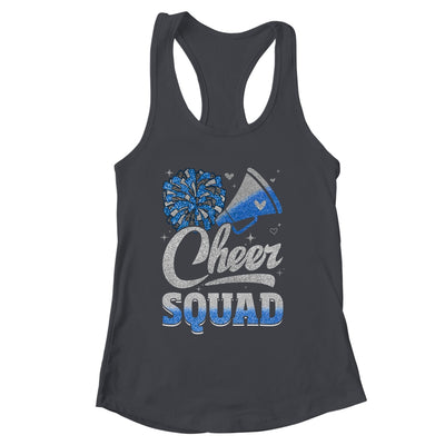 Cheer Squad Funny Cheerleader Cheerleading Blue Women Girl Shirt & Tank Top | siriusteestore