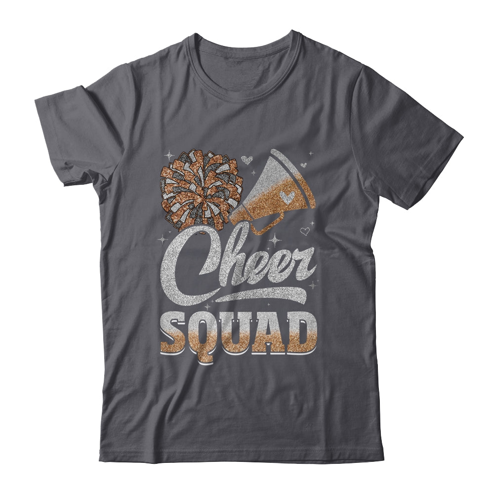 Cheer Squad Funny Cheerleader Cheerleading Brown Women Girl Shirt & Tank Top | siriusteestore