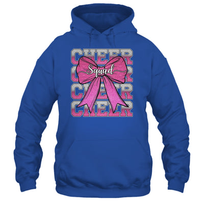 Cheer Squad Funny Cheerleader Cheerleading Coquette Bow Pink Shirt & Tank Top | siriusteestore