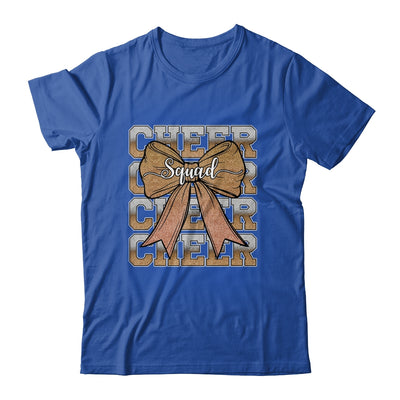 Cheer Squad Funny Cheerleader Cheerleading Coquette Brown Shirt & Tank Top | siriusteestore