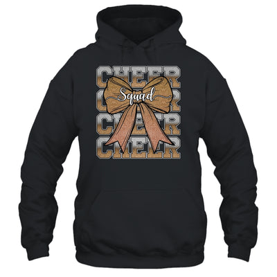 Cheer Squad Funny Cheerleader Cheerleading Coquette Brown Shirt & Tank Top | siriusteestore