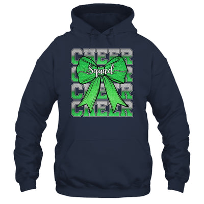 Cheer Squad Funny Cheerleader Cheerleading Coquette Green Shirt & Tank Top | siriusteestore