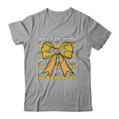 Cheer Squad Funny Cheerleader Cheerleading Coquette Yellow Shirt & Tank Top | siriusteestore