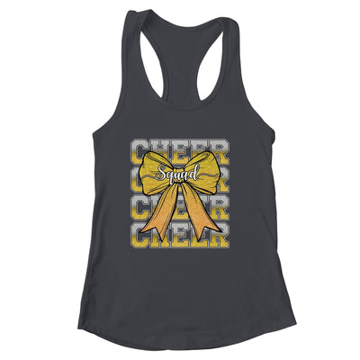 Cheer Squad Funny Cheerleader Cheerleading Coquette Yellow Shirt & Tank Top | siriusteestore