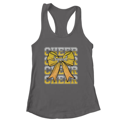 Cheer Squad Funny Cheerleader Cheerleading Coquette Yellow Shirt & Tank Top | siriusteestore