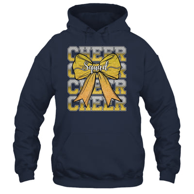 Cheer Squad Funny Cheerleader Cheerleading Coquette Yellow Shirt & Tank Top | siriusteestore