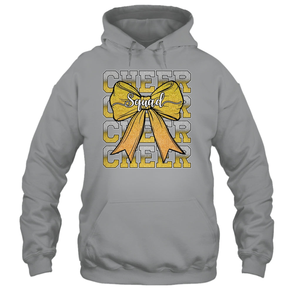 Cheer Squad Funny Cheerleader Cheerleading Coquette Yellow Shirt & Tank Top | siriusteestore