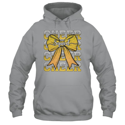 Cheer Squad Funny Cheerleader Cheerleading Coquette Yellow Shirt & Tank Top | siriusteestore