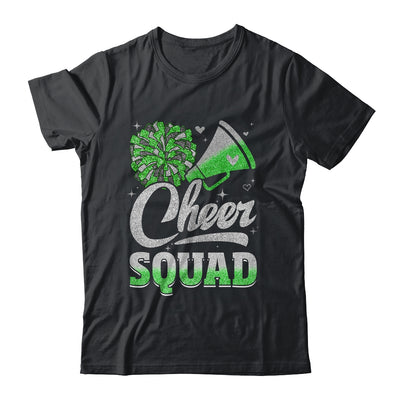 Cheer Squad Funny Cheerleader Cheerleading Green Women Girl Shirt & Tank Top | siriusteestore