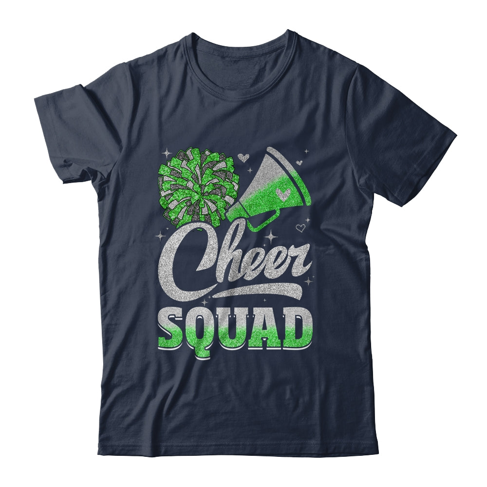 Cheer Squad Funny Cheerleader Cheerleading Green Women Girl Shirt & Tank Top | siriusteestore