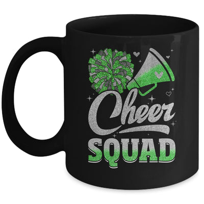 Cheer Squad Funny Cheerleader Cheerleading Green Women Girl Mug | siriusteestore
