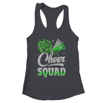 Cheer Squad Funny Cheerleader Cheerleading Green Women Girl Shirt & Tank Top | siriusteestore