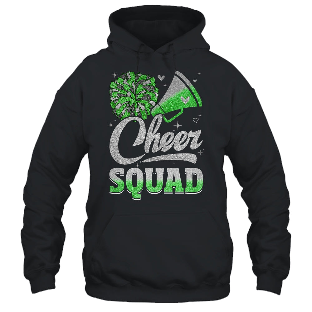 Cheer Squad Funny Cheerleader Cheerleading Green Women Girl Shirt & Tank Top | siriusteestore