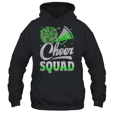Cheer Squad Funny Cheerleader Cheerleading Green Women Girl Shirt & Tank Top | siriusteestore