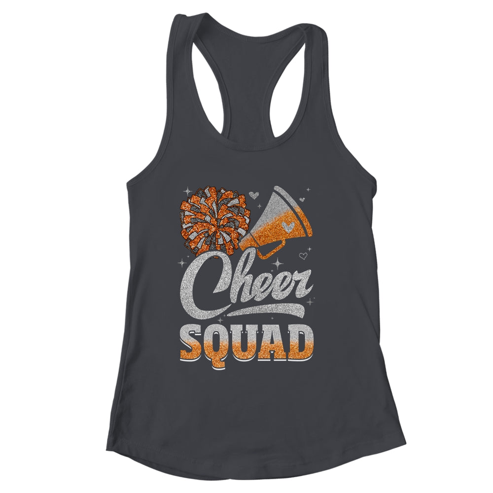 Cheer Squad Funny Cheerleader Cheerleading Orange Women Girl Shirt & Tank Top | siriusteestore