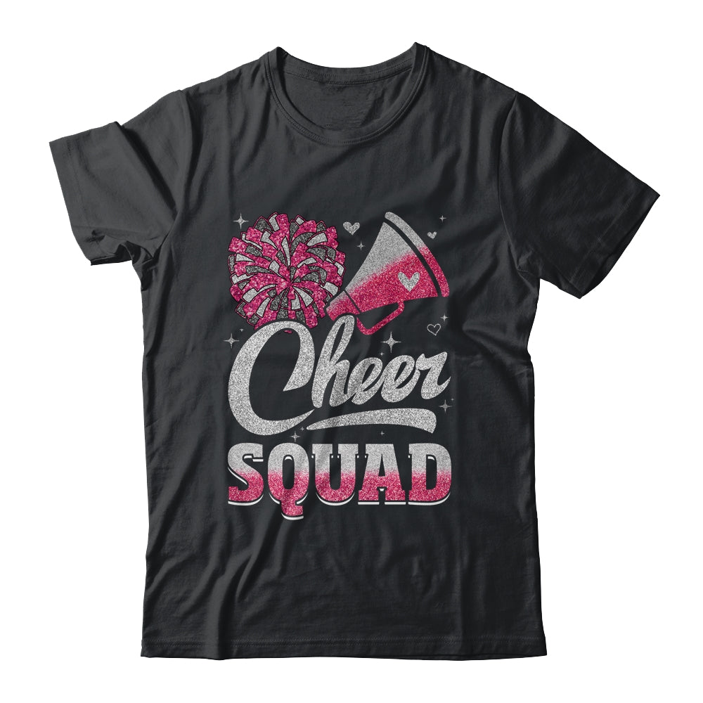 Cheer Squad Funny Cheerleader Cheerleading Pink Women Girl Shirt & Tank Top | siriusteestore