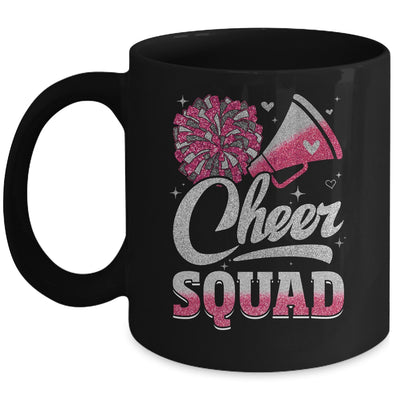 Cheer Squad Funny Cheerleader Cheerleading Pink Women Girl Mug | siriusteestore