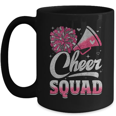 Cheer Squad Funny Cheerleader Cheerleading Pink Women Girl Mug | siriusteestore