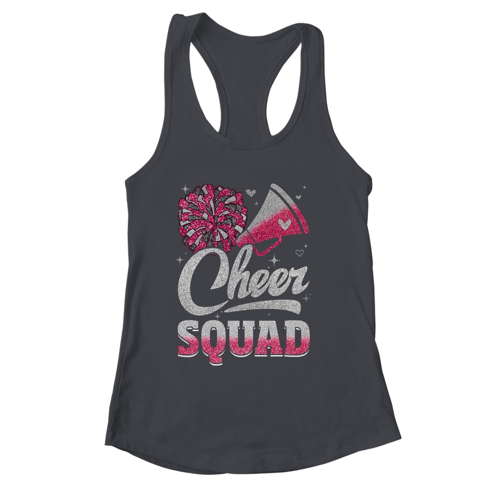 Cheer Squad Funny Cheerleader Cheerleading Pink Women Girl Shirt & Tank Top | siriusteestore