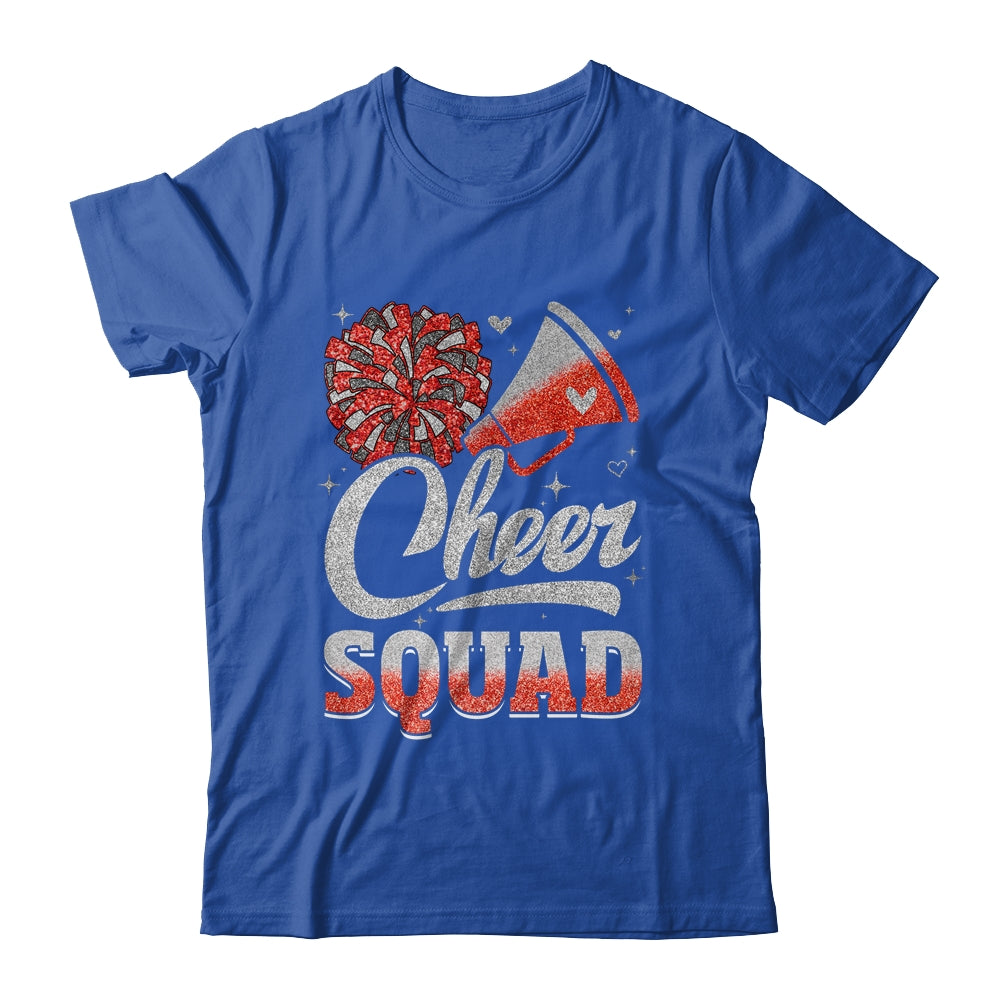Cheer Squad Funny Cheerleader Cheerleading Red Women Girl Shirt & Tank Top | siriusteestore