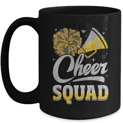 Cheer Squad Funny Cheerleader Cheerleading Yellow Women Girl Mug | siriusteestore