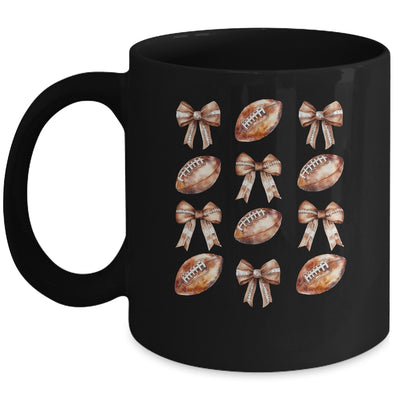 Cheerleader Football Mom Coquette Bow Game Day Women Girls Mug | siriusteestore