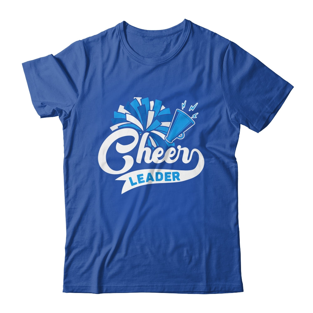 Cheerleader For Girls Women Cheerleading Cheer Practice Blue Shirt & Tank Top | siriusteestore