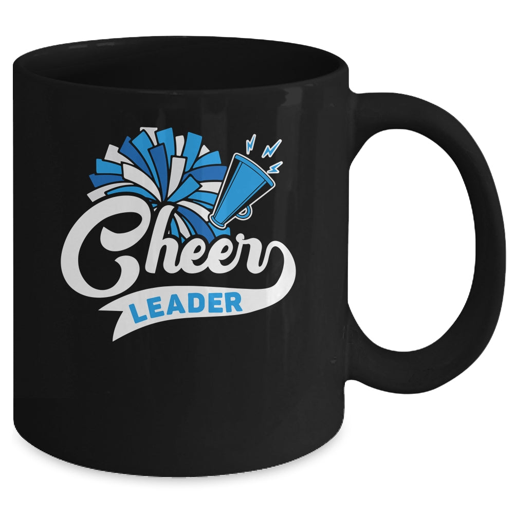 Cheerleader For Girls Women Cheerleading Cheer Practice Blue Mug | siriusteestore