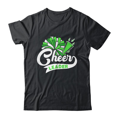 Cheerleader For Girls Women Cheerleading Cheer Practice Green Shirt & Tank Top | siriusteestore