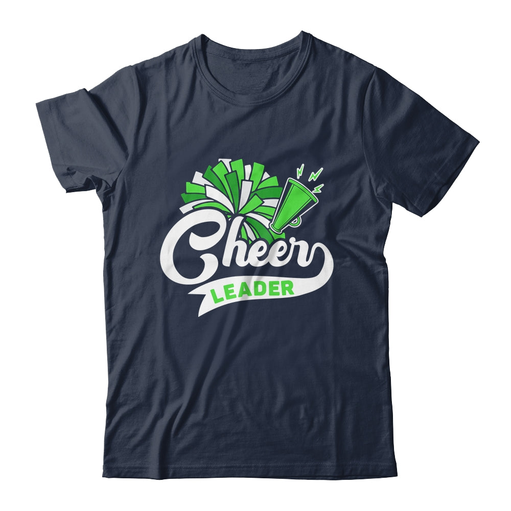 Cheerleader For Girls Women Cheerleading Cheer Practice Green Shirt & Tank Top | siriusteestore