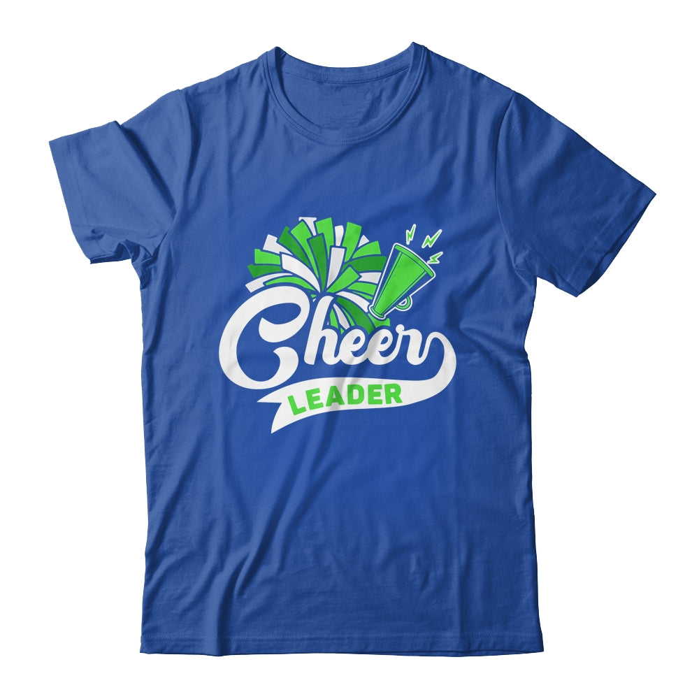 Cheerleader For Girls Women Cheerleading Cheer Practice Green Shirt & Tank Top | siriusteestore