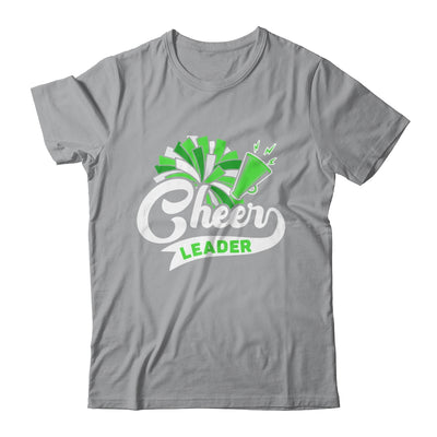 Cheerleader For Girls Women Cheerleading Cheer Practice Green Shirt & Tank Top | siriusteestore