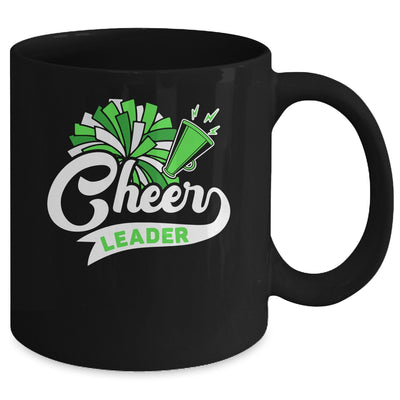 Cheerleader For Girls Women Cheerleading Cheer Practice Green Mug | siriusteestore