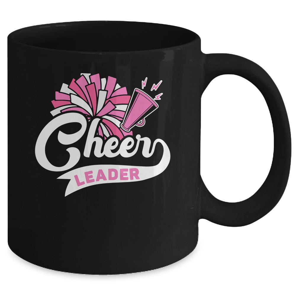 Cheerleader For Girls Women Cheerleading Cheer Practice Pink Mug | siriusteestore