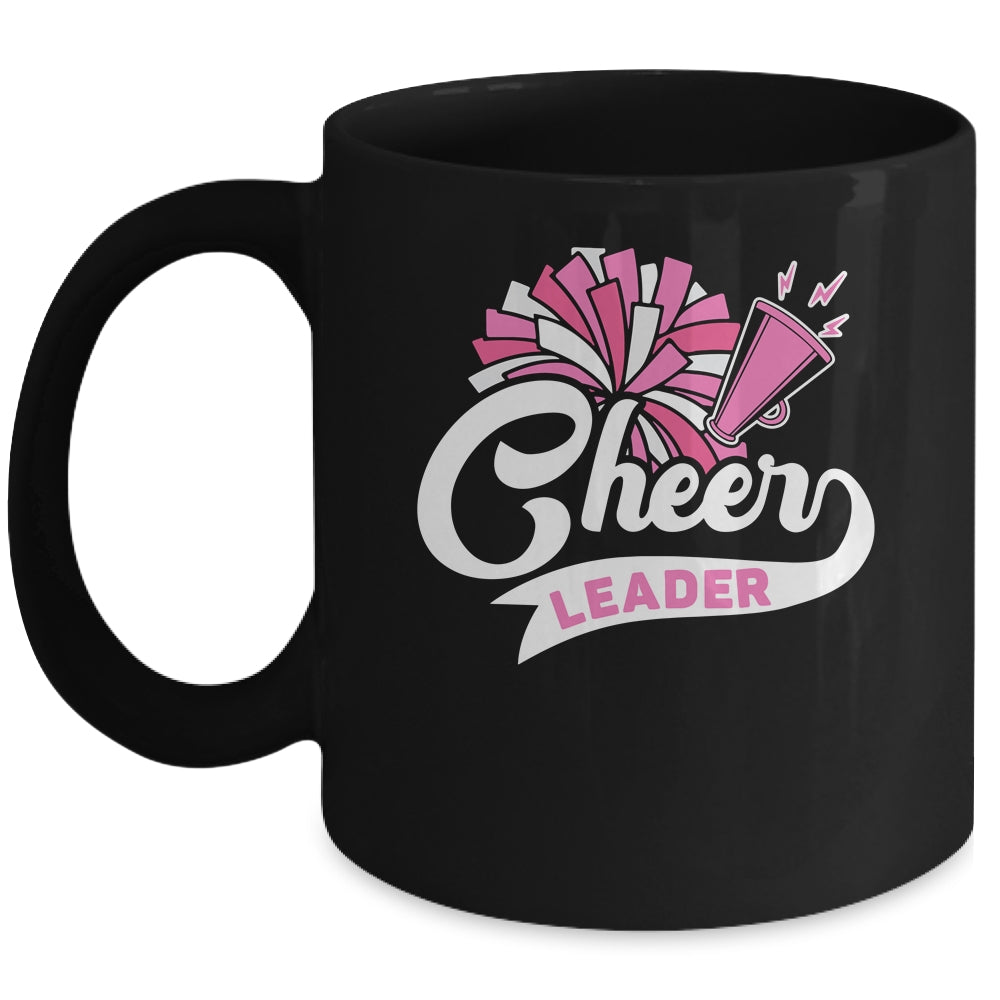 Cheerleader For Girls Women Cheerleading Cheer Practice Pink Mug | siriusteestore