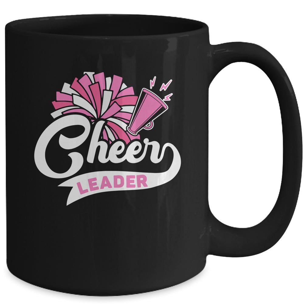 Cheerleader For Girls Women Cheerleading Cheer Practice Pink Mug | siriusteestore
