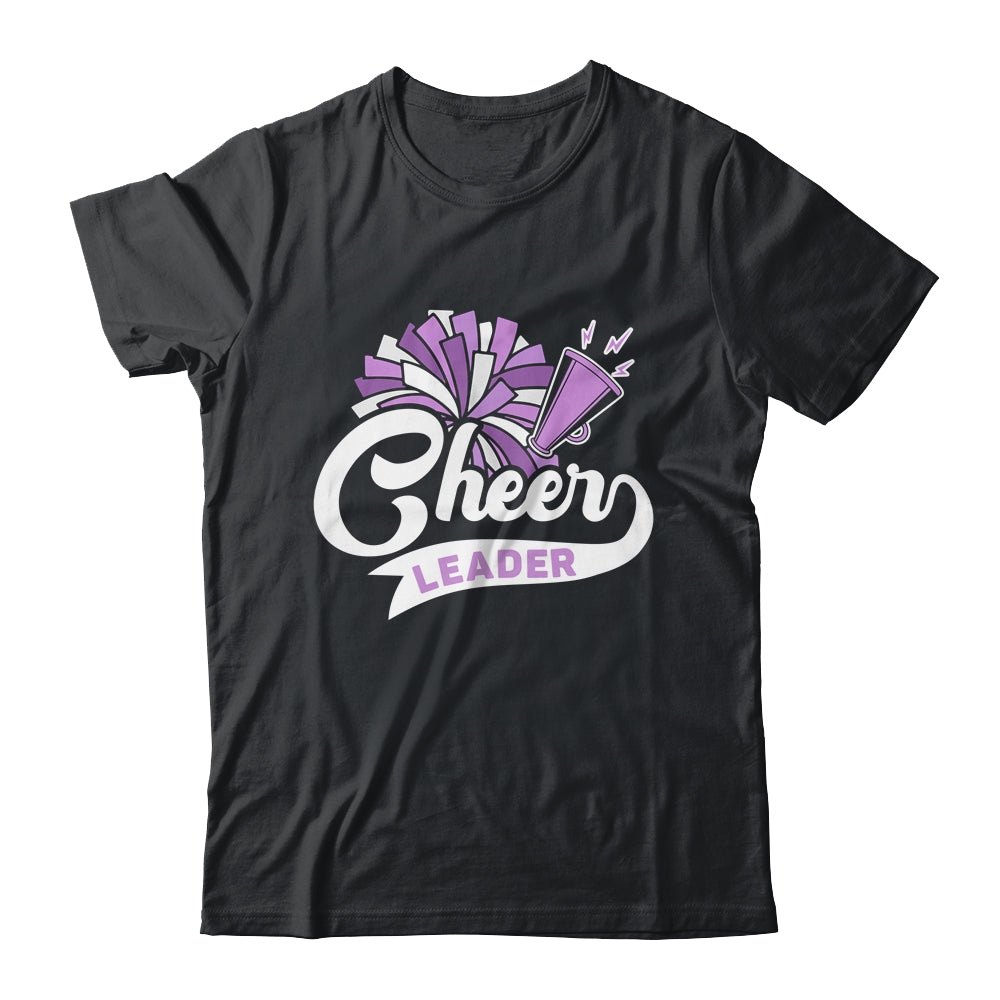 Cheerleader For Girls Women Cheerleading Cheer Practice Purple Shirt & Tank Top | siriusteestore