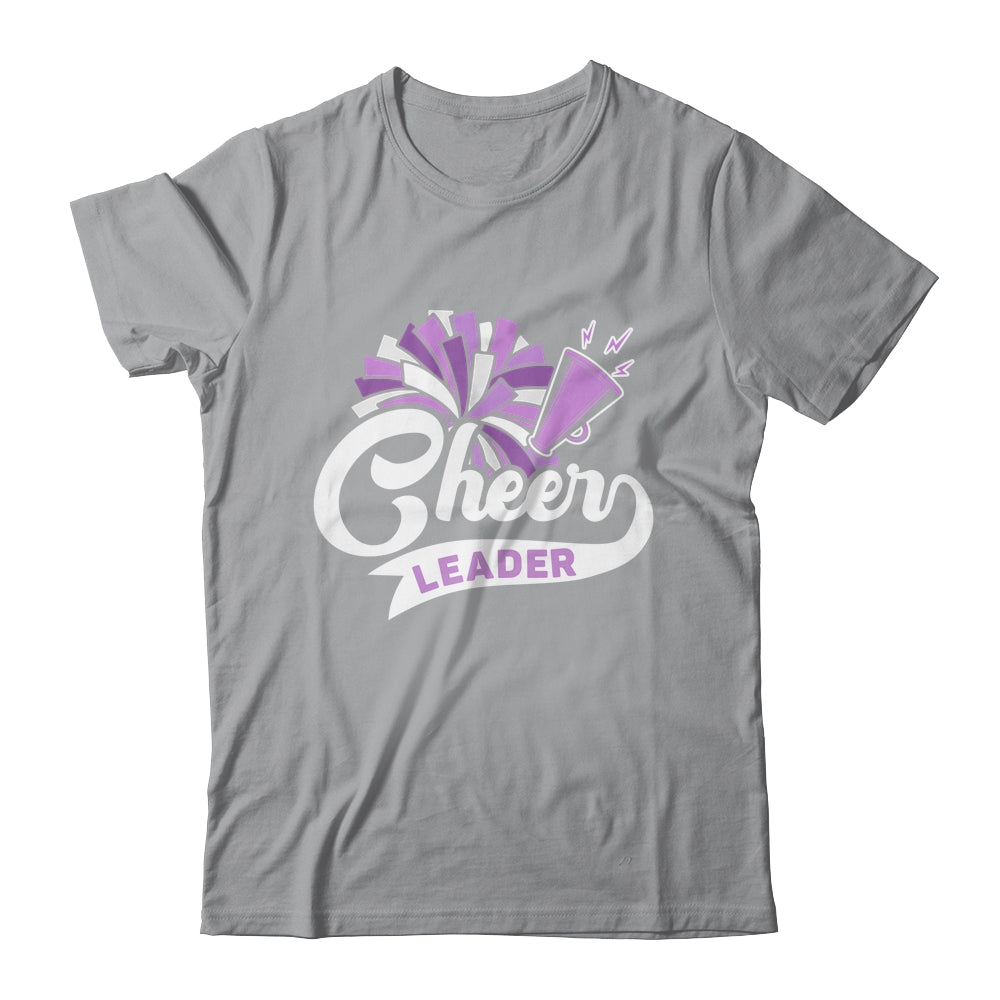 Cheerleader For Girls Women Cheerleading Cheer Practice Purple Shirt & Tank Top | siriusteestore